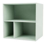 Mini 1102 Shelving Module with shelves, Mist