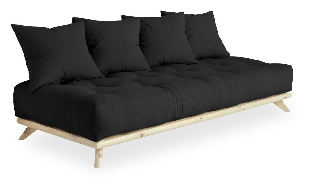 Senza Daybed Dark Gray/Nature