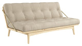 Folk Sofa bed, Pine/Beige