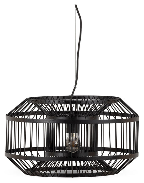 Esila Ceiling lamp, Ø50, Black metal