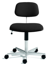 KEVI 2534U Office Chair, Black Full Padded/Polished Chrome