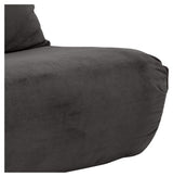 Halle, sofa bed 150cm - anthracite