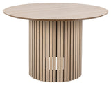 Linley, dining table Ø120 - white