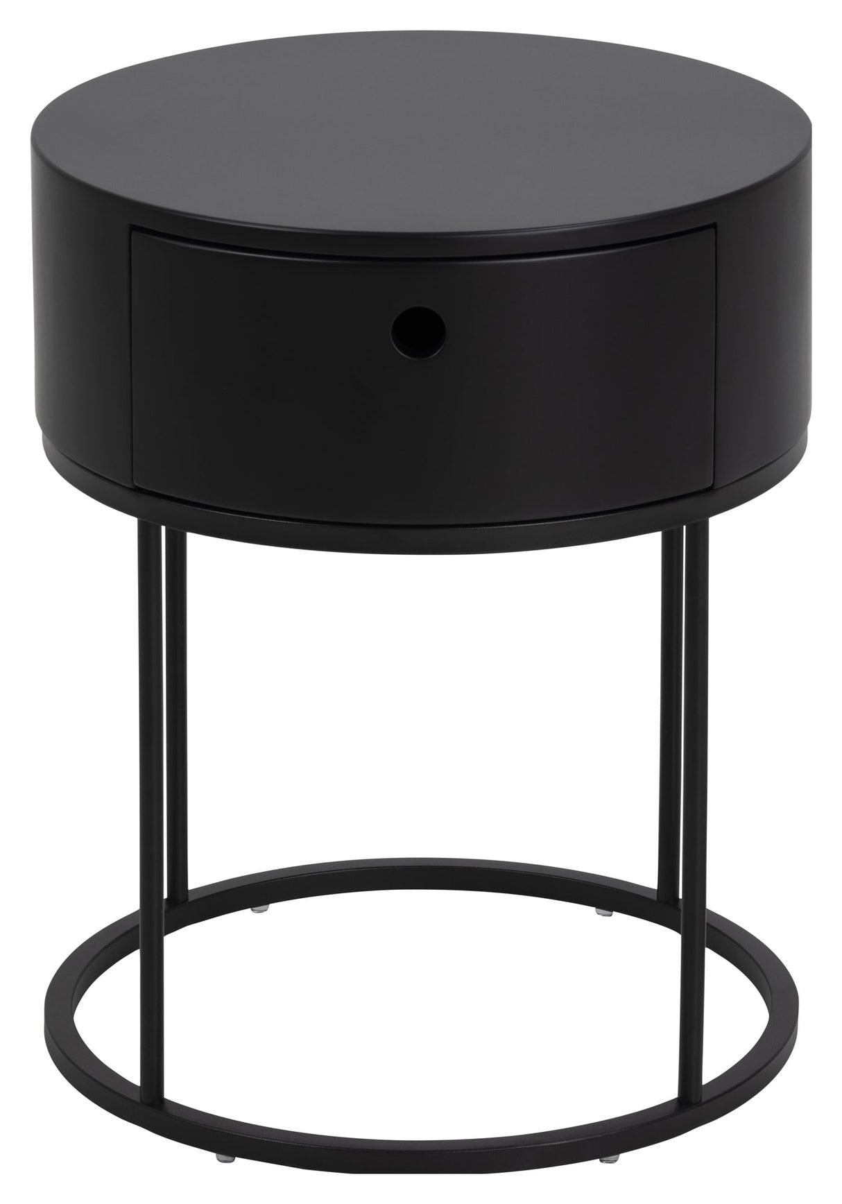 Polo, bedside tableØ40 - black