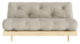 Roots 160 Sofa bed, Pine/Linen,