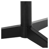 Barnsley, plector coffee table 84cm - black