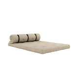 Buckle-Up Out Futon Sofa, Beige