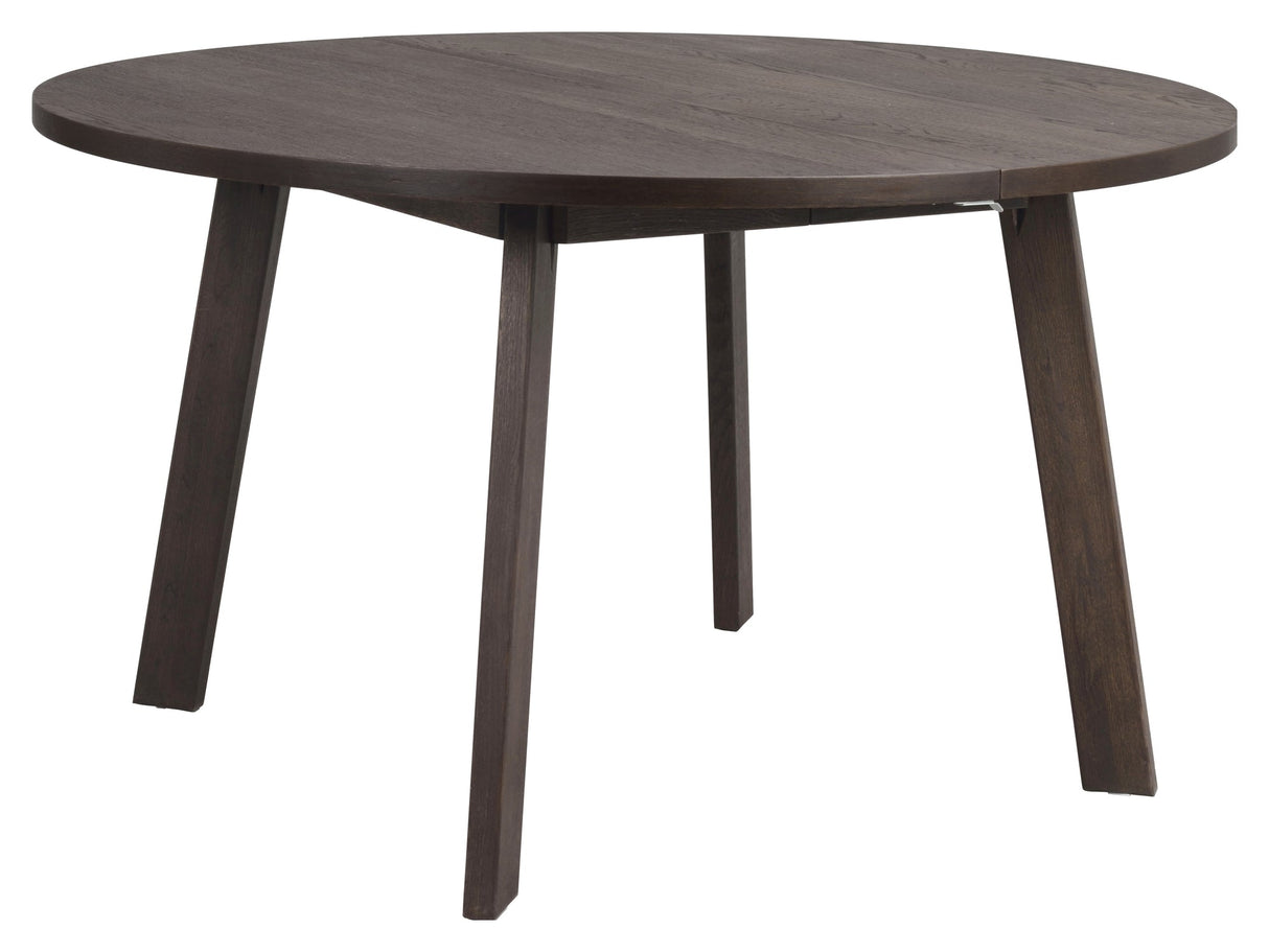 Glenside, dining table Ø130 - brown/oak