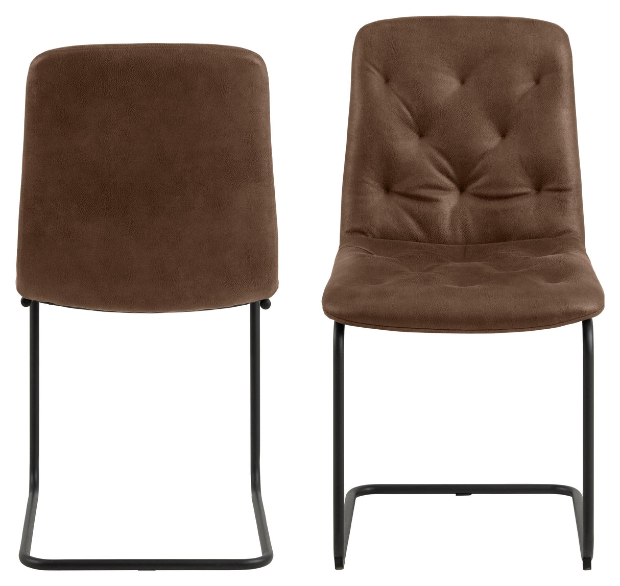 Kira, dining chair - brown