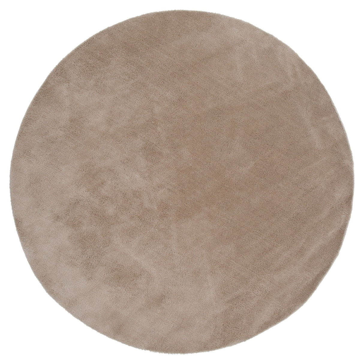 Undra Cotton rug, Ø200, Beige