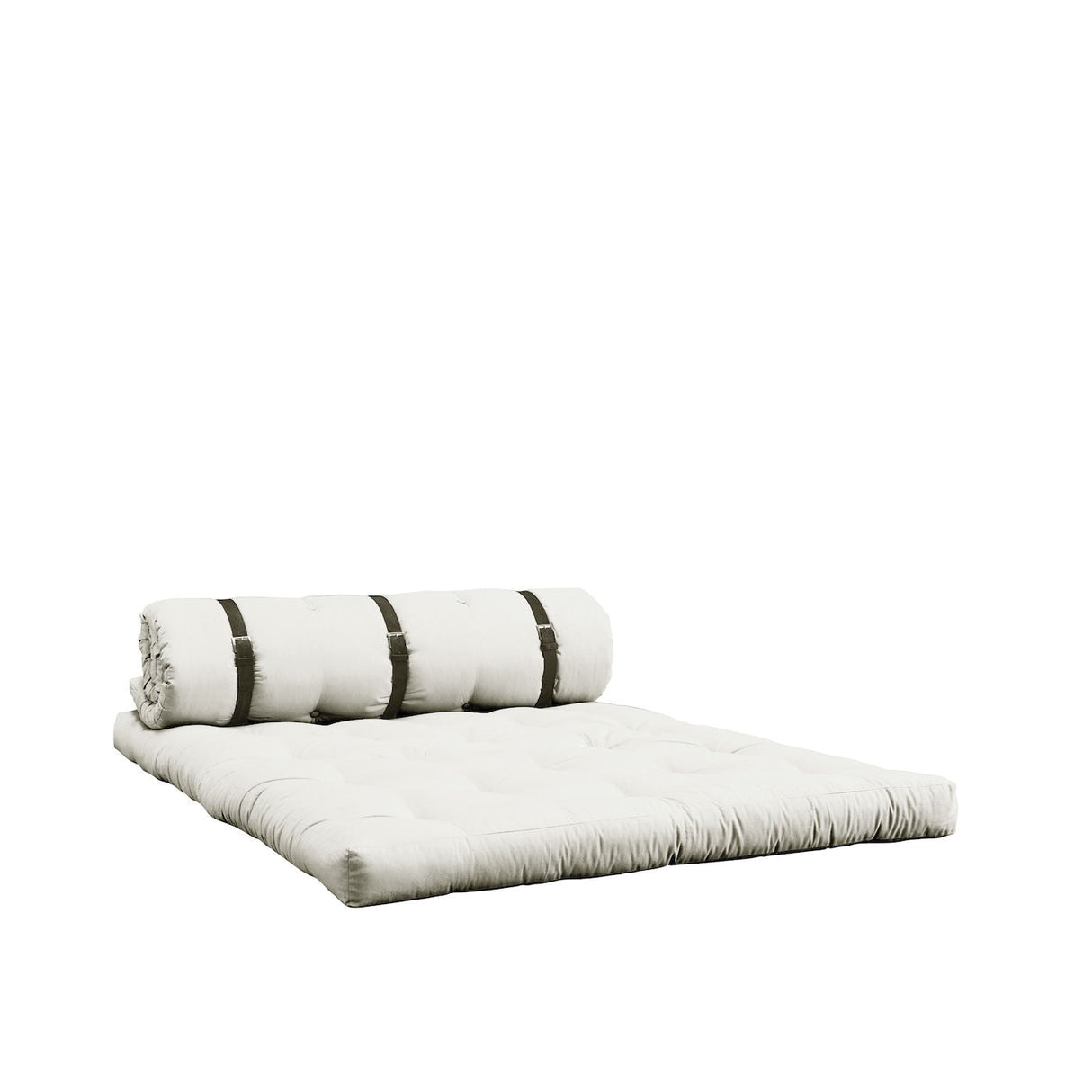 Buckle-Up Futon Sofa, Off White