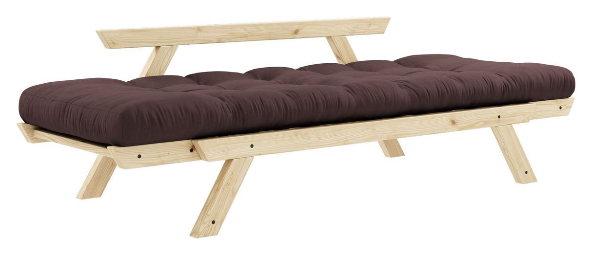 Bebop Sofabed, Pine/Brown