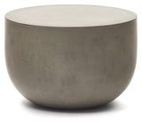 Garbet Lounge Table, Gray, Ø60