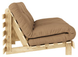 Roots 160 Sofa bed, Pine/Mocca,