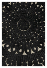 Nelson Rug, Ø175, Black