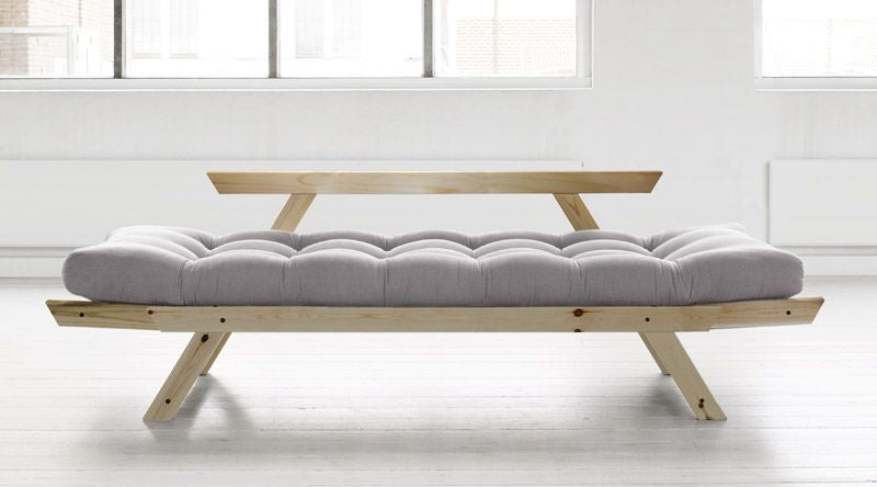 Bebop Sofa Bed Gray/Nature