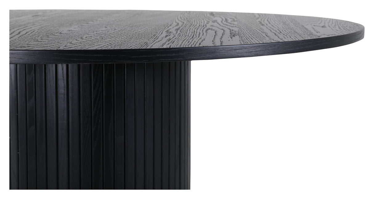 Bianca Dining Table Ø110 - Black