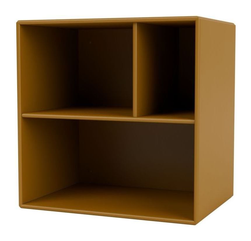 Mini 1302 Shelving Module with shelves, Amber