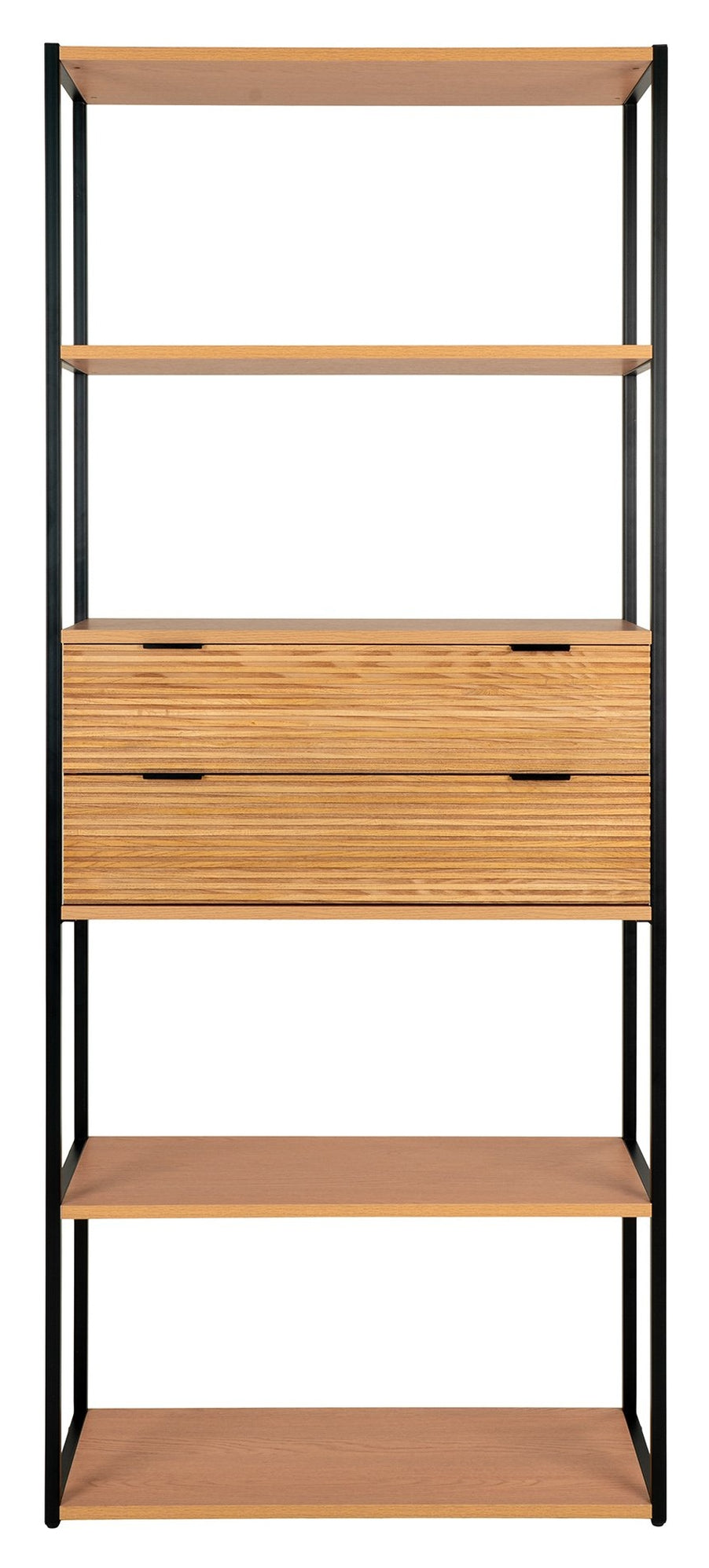 Minato, Rack, Oak/Black