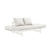 Beat, sofa bed, nature/white