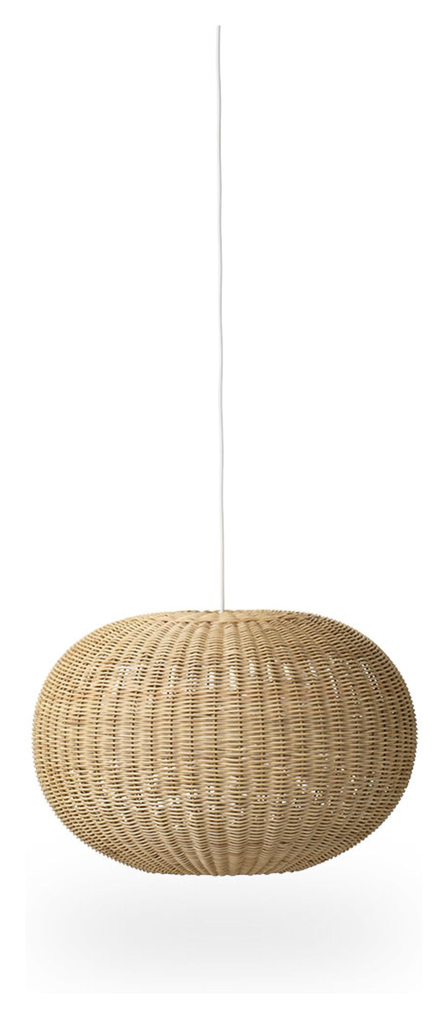 Tangelo Lampshade, Ø49, Rattan