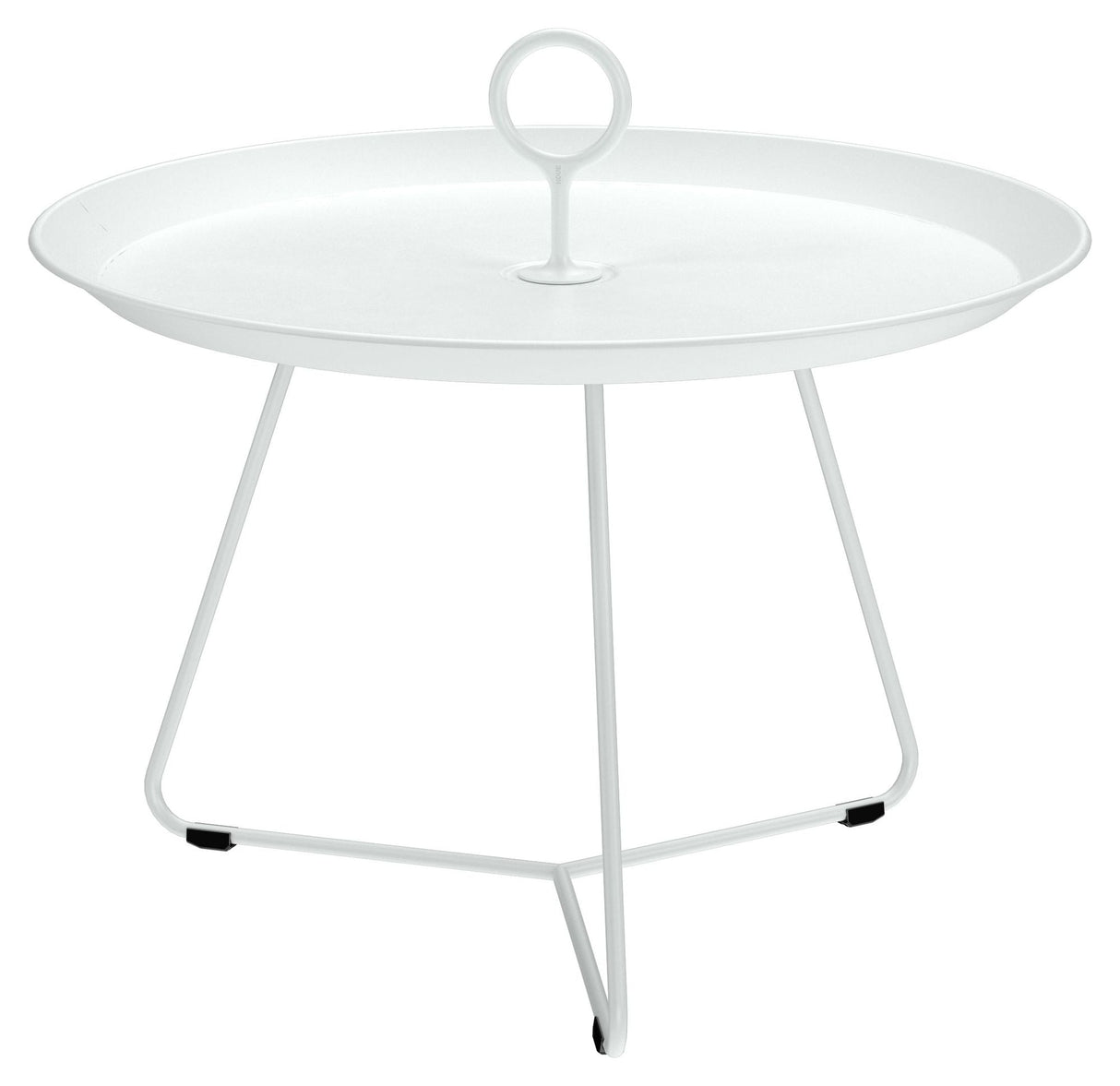 EYELET Tray Table, Ø57.5, White