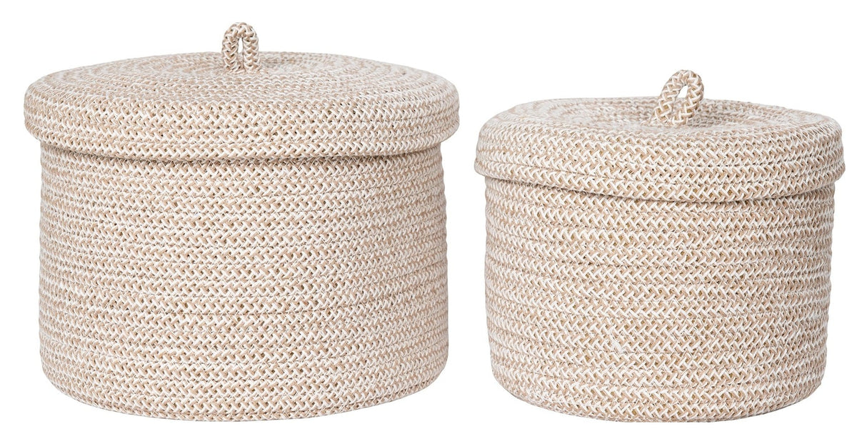 Sebal, Basket set of 2, beige