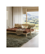 Unwind Sofa bed 190x100, clay brown