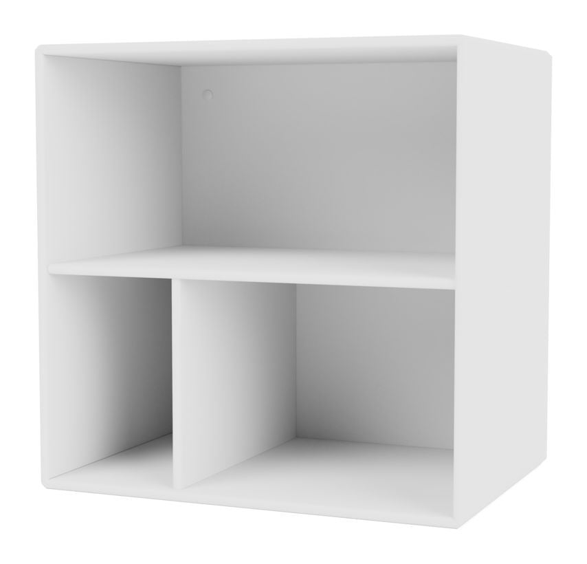 Mini 1102 Shelving Module with shelves, New White