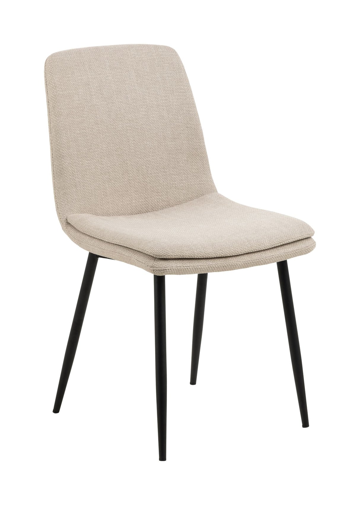 Becca Dining chair, beige fabric