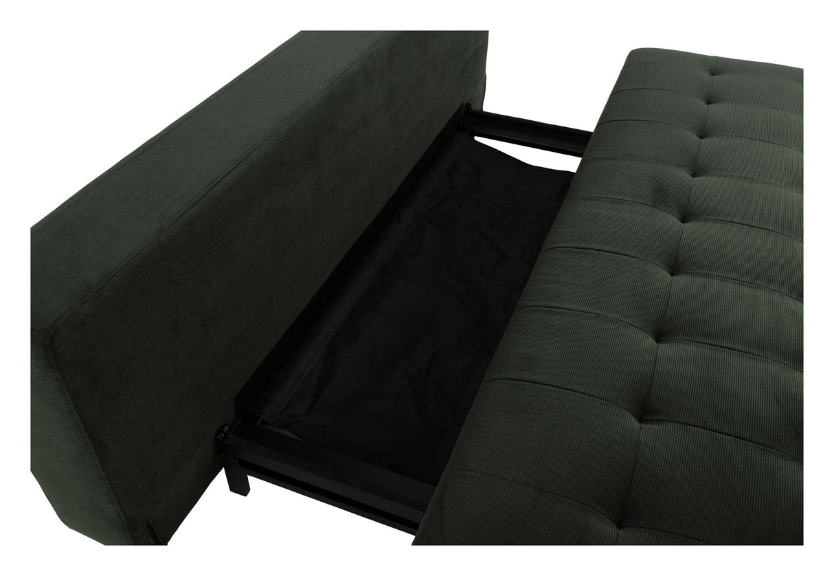 Blain Sofa bed, Dark green