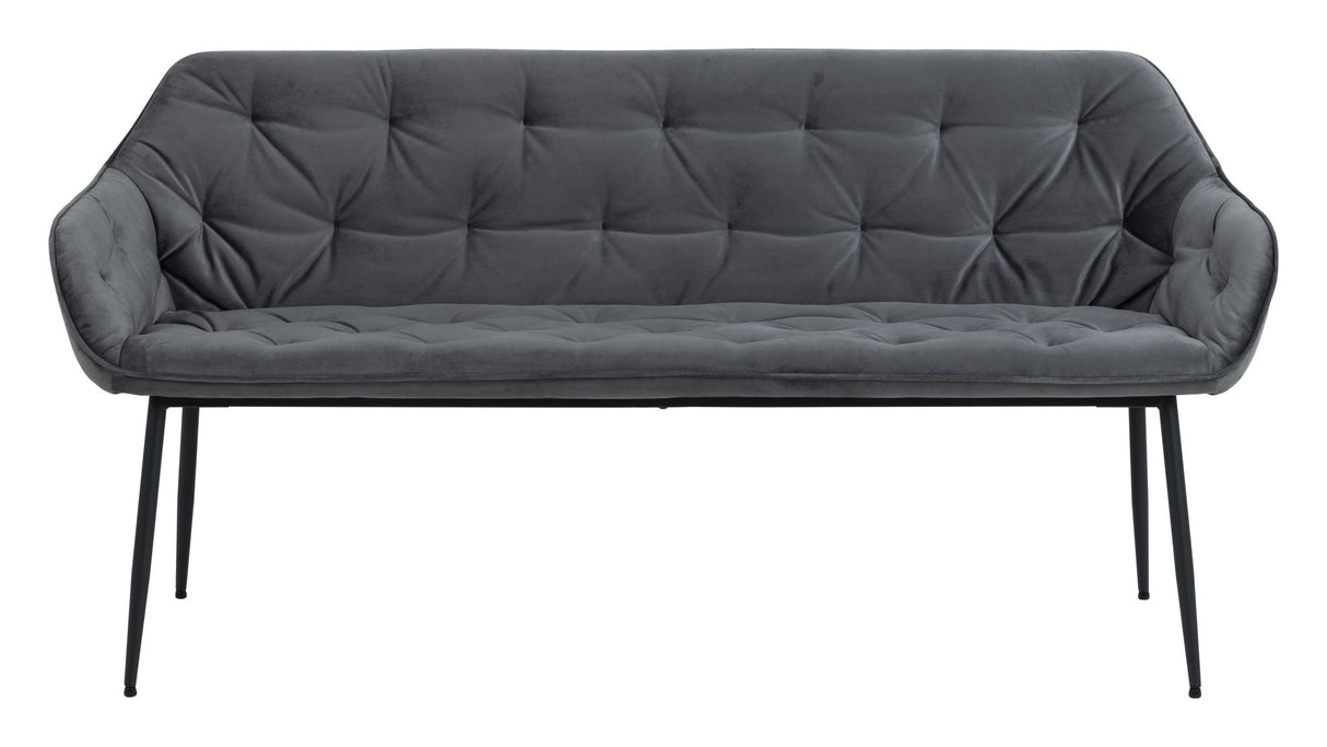 Brooke Sofa bench, Dark Gray