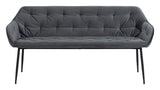 Brooke Sofa bench, Dark Gray