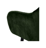 Brooke Dining bench, Green velvet