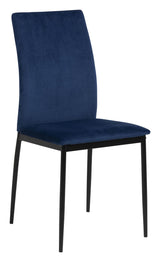 Demina Dining Chair, Dark Blue