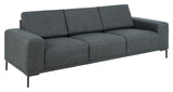 Emerson Sofa Gray, 3-seater sofa