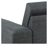 Emerson Sofa Gray, 3-seater sofa