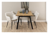 Emilia Dining chair with armrests, Sand