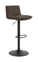 Flynn Bar chair w. gas lift, turn, Anthracite fabric