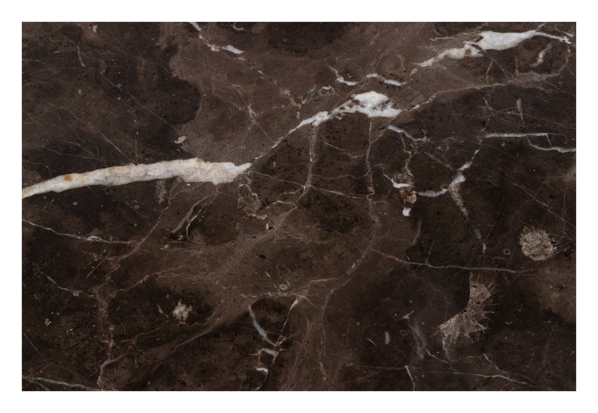 Heaven Dining Table - Brown Emperador Polished Marble