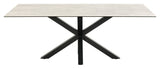 Heaven Dining table, Gray ceramic, 100x200