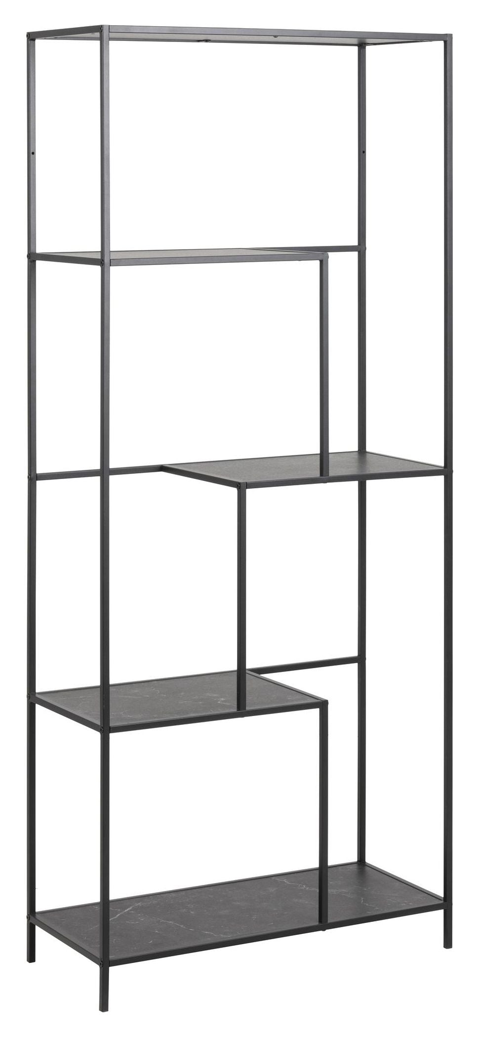 Infinity Shelf w. 3 shelves, Nature MDF