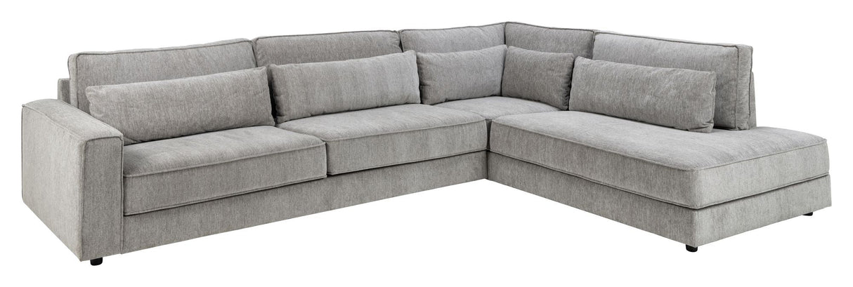 Kingsport Corner sofa open than right, Gray