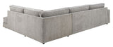 Kingsport Corner sofa open than right, Gray