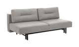 Malling Sofa bed with back cushions 200x105, , Gray fabric,