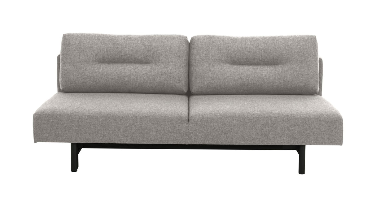 Malling Sofa bed with back cushions 200x105, , Gray fabric,