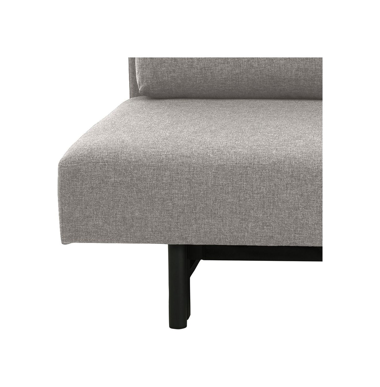 Malling Sofa bed with back cushions 200x105, , Gray fabric,