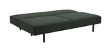 Malling Sofa bed with back cushions 200x105, Green fabric