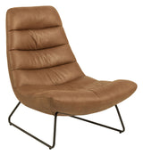 Milford Lounge Chair, Cognac