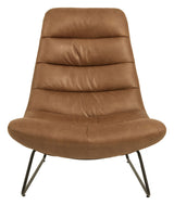 Milford Lounge Chair, Cognac